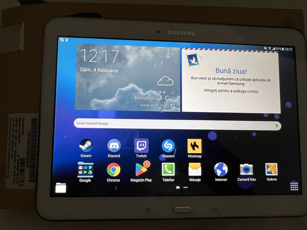 Tableta Samsung Galaxy Tab4