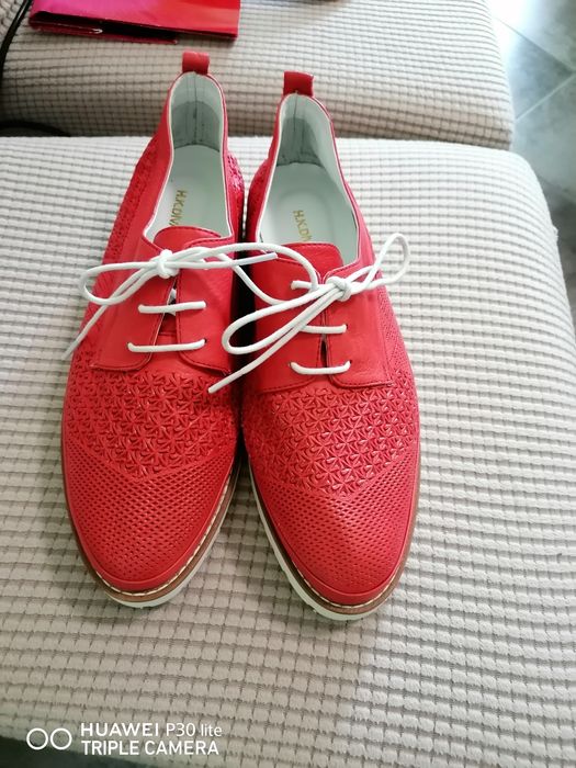 Дамски обувки от естествена кожа