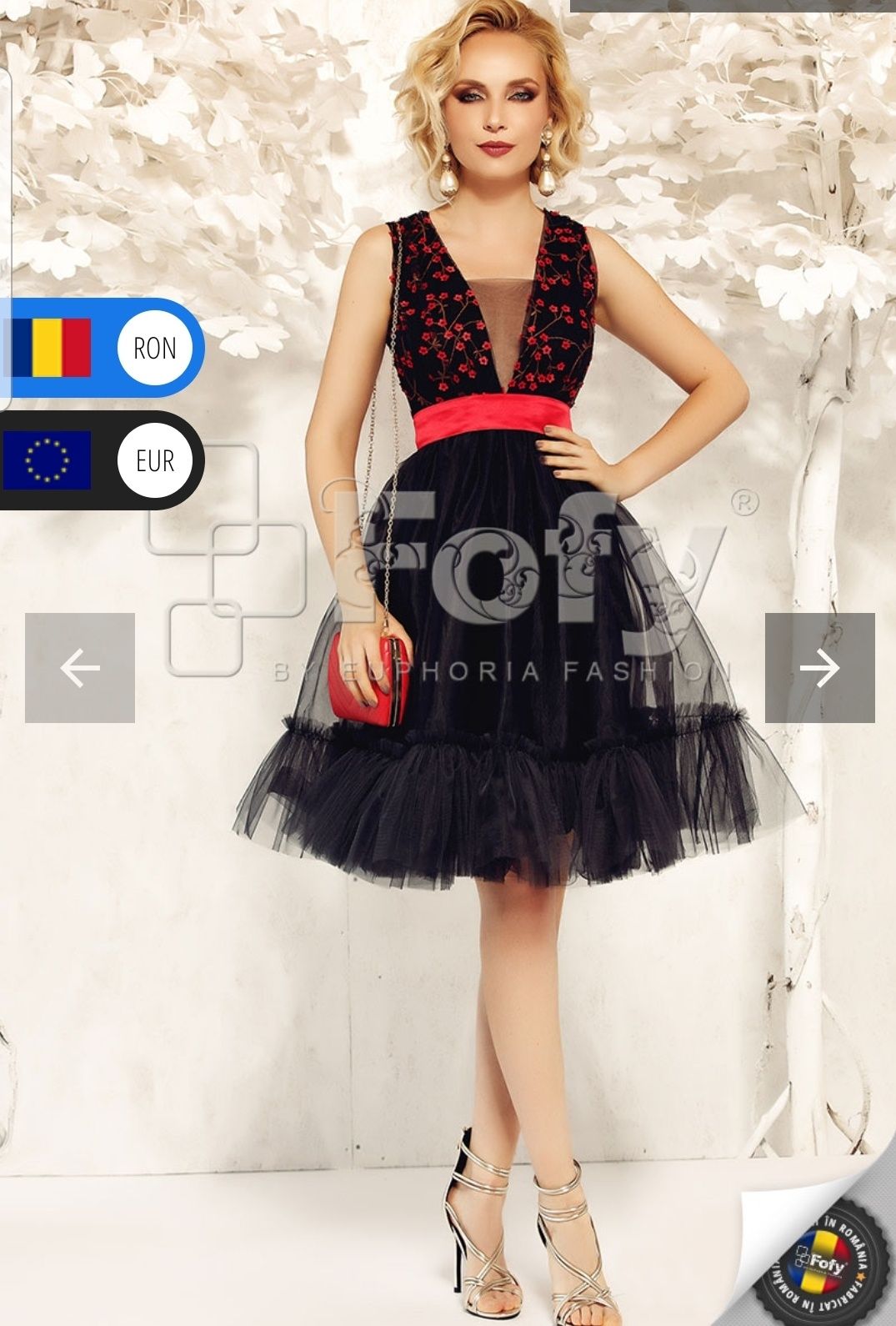 Rochie Fofy din tulle