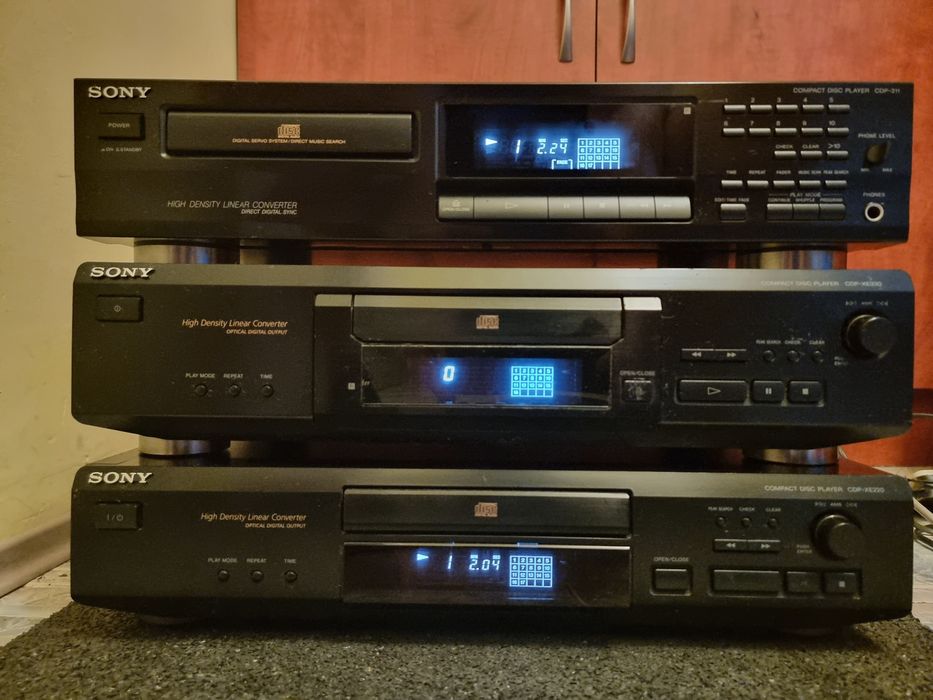 CD Player Sony Denon Technics Tuner