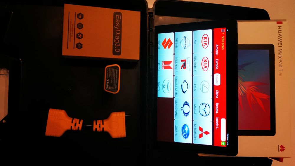 Kit Launch Easydiag 3.0 Pro Service + Tableta Huawei 10 Inch 2/32 Gb
