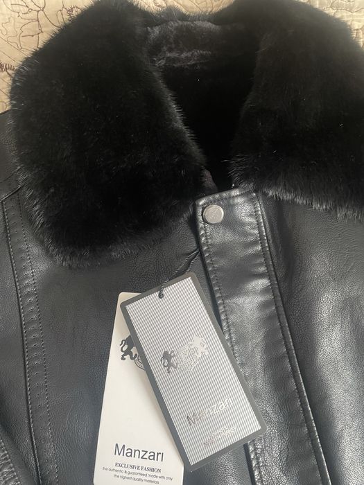 Кожанный турецкий мужская куртка