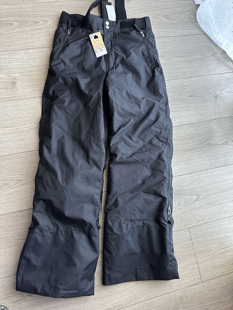 Pantaloni schi noi marca wedze, varsta 12-14 ani