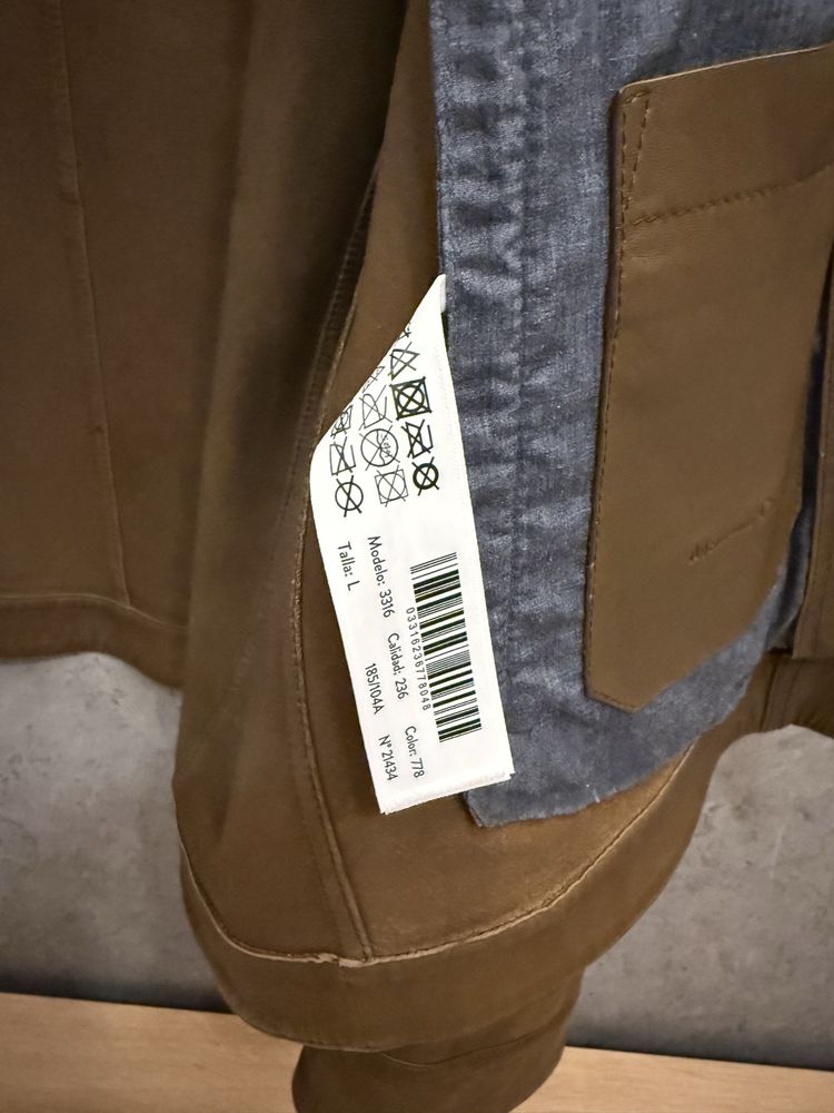 Кожено яке Massimo Dutti