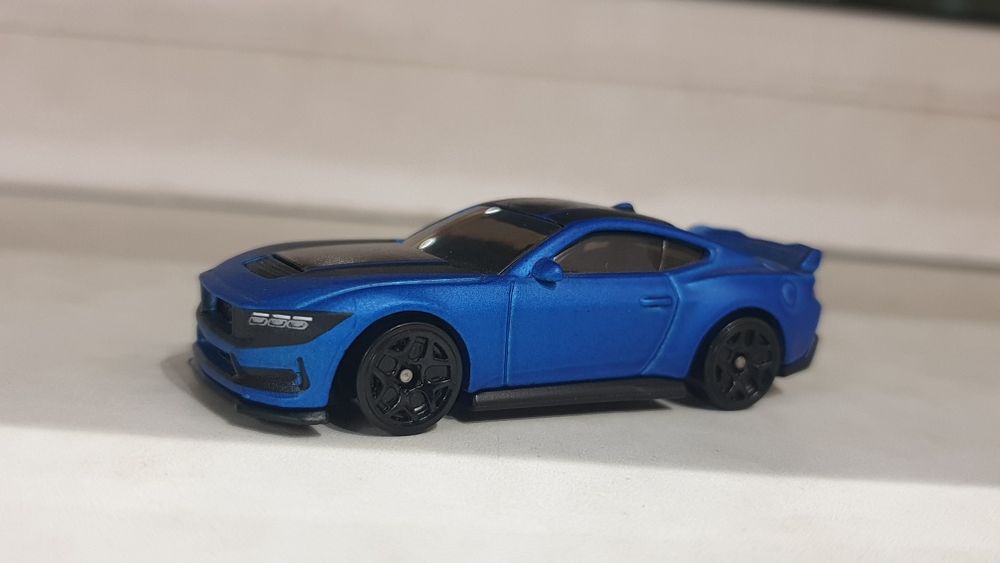 Mustang dark horse hot wheels распак