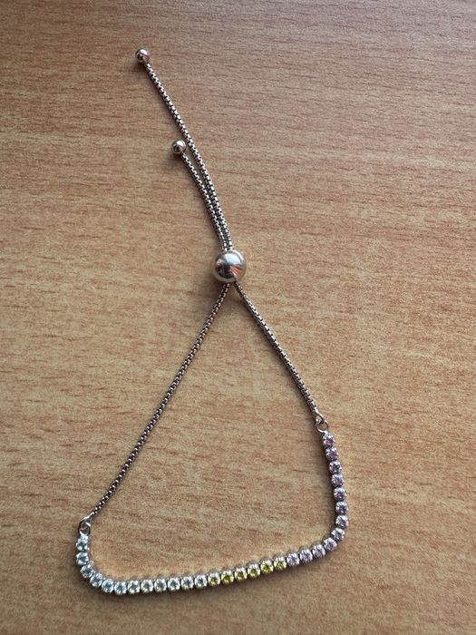 Bratara Pandora cu snur, reglabila