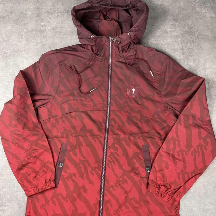 Trapstar Men's Red Hoodie