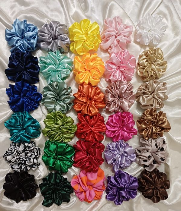 Скрънчи ластик за коса