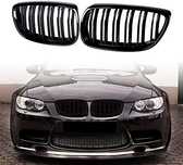 Решетка / маска BMW E92 / E93 Facelift - двойни бъбреци черен лак бмв