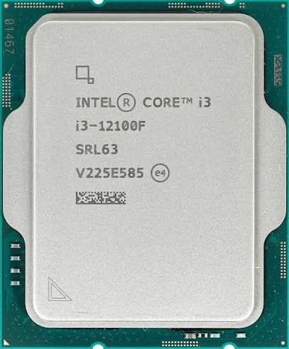 Процессор intel core i3 12100f