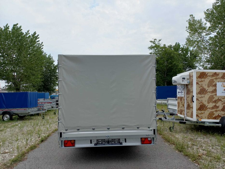 Remorca Auto Repo Cargo,obloane aluminiu,transport marfuri 2000 3000kg