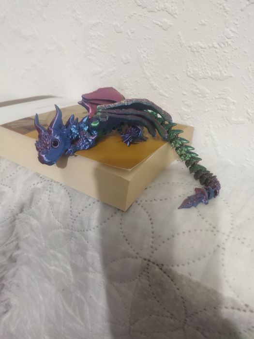 3D принтирано драконче с крила