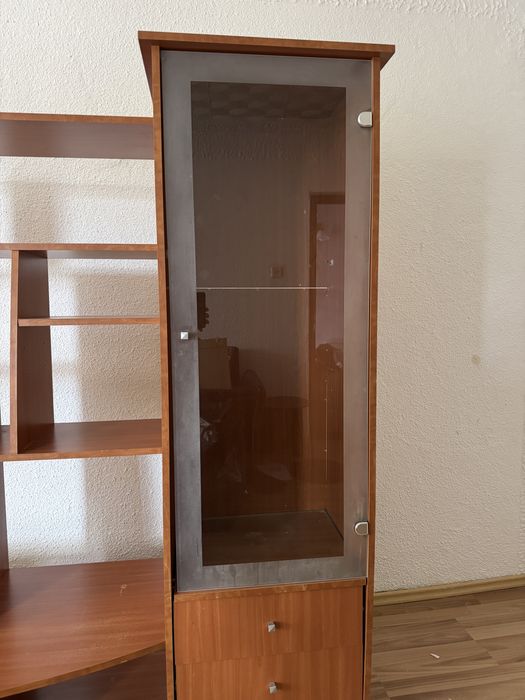 Biblioteca sufragerie din lemn 2,60m lungime, 1,90 inaltime