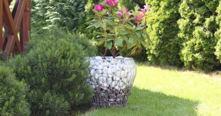 Белый,сений,красний и розовой галка декоративни камен