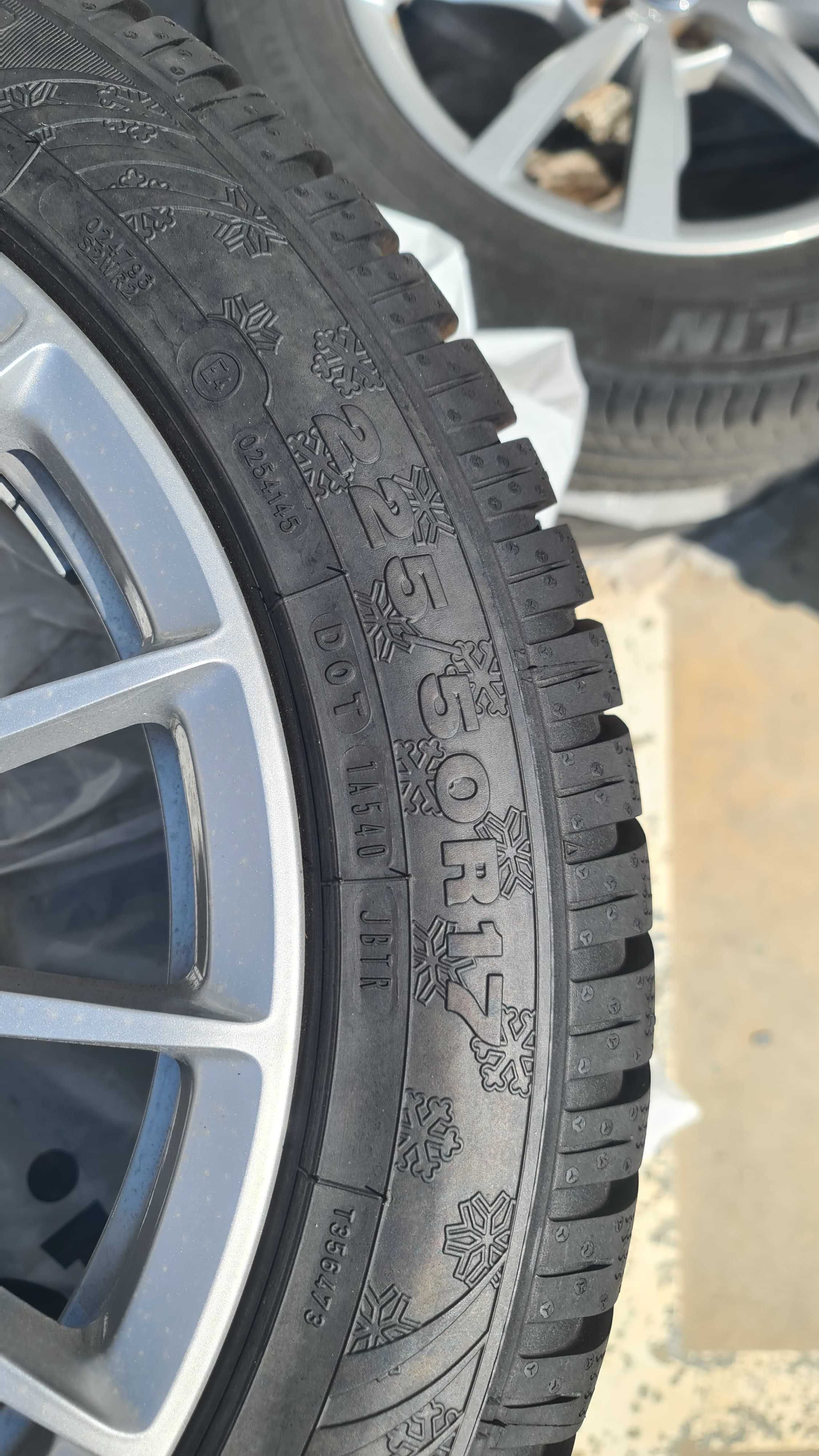 Jante Audi 17 Cauciucuri Iarna 225/50/17