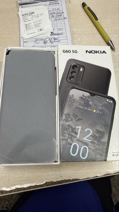 Nokia G60 128GB, Pure Black нов
