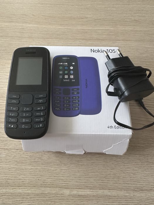 Nokia 105 black, cu tastatura