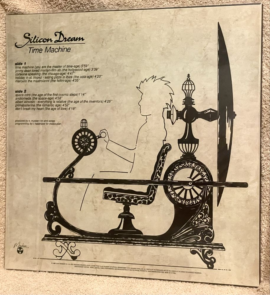 Винилова плоча Silicon Dream – Time Machine