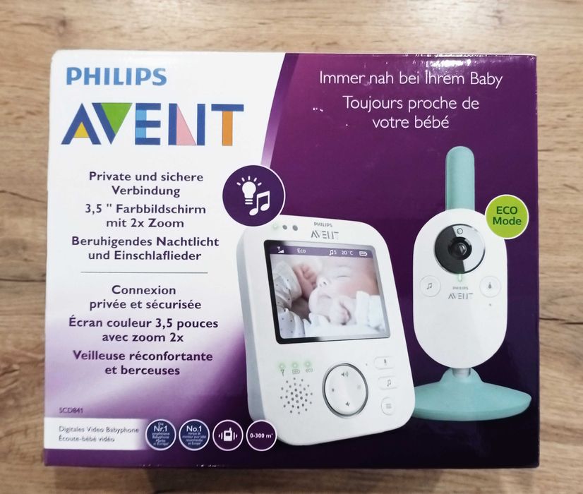Бебефон с видео Philips Avent 841/26
