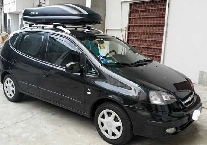 Cutie portbagaj Farad Marlin 480 Negru, 198x80x40 cm, 480 Litri