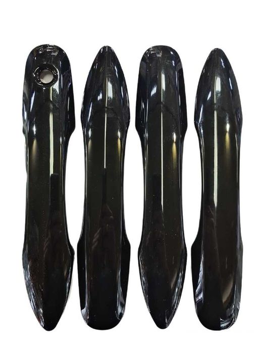 Накладки на ручку TOYOTA CAMRY 70 "Чёрный хром"