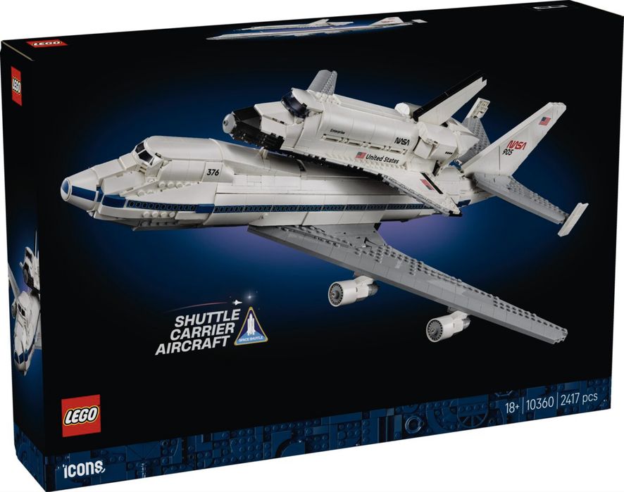 Lego Icons 10360 (sigilat) - Shuttle Carrier Aircraft (2025)