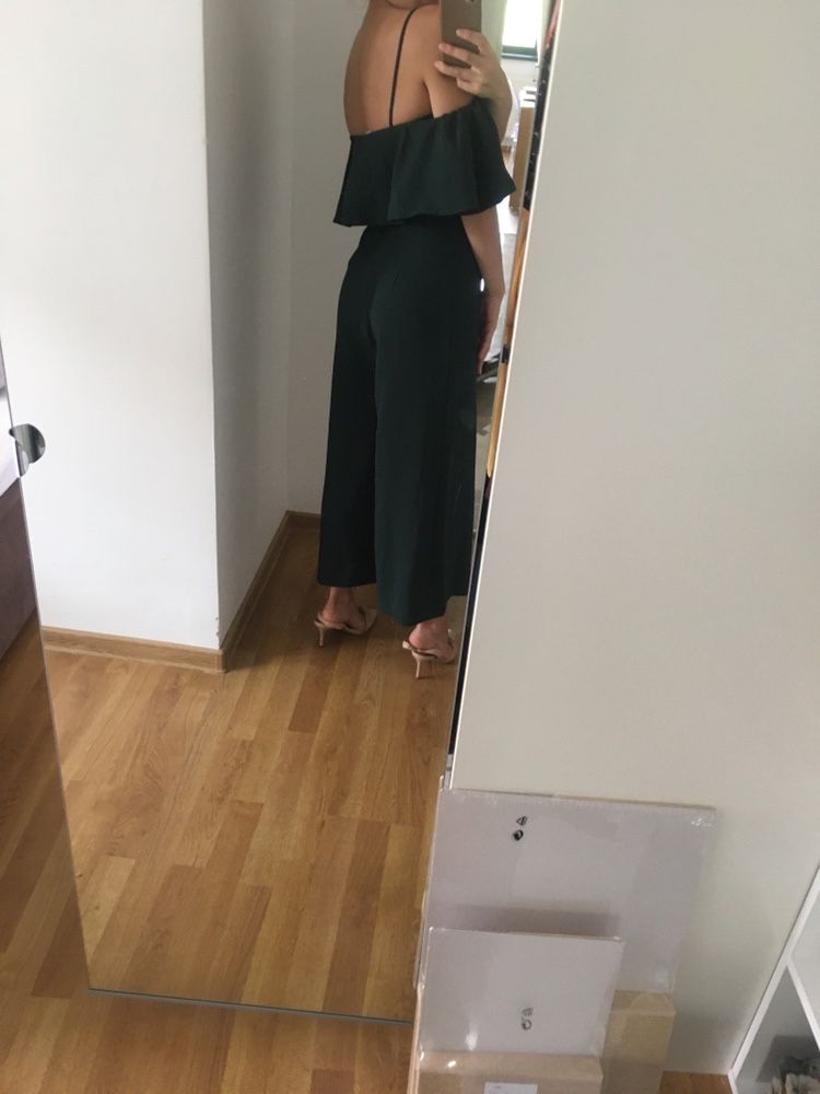 Salopeta verde H&M fara umeri