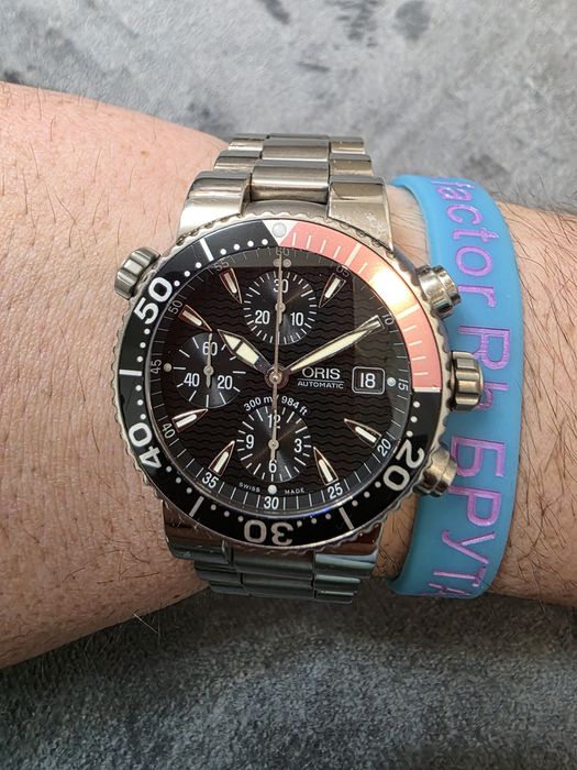 ORIS TT1 Divers Chronograph Titanium