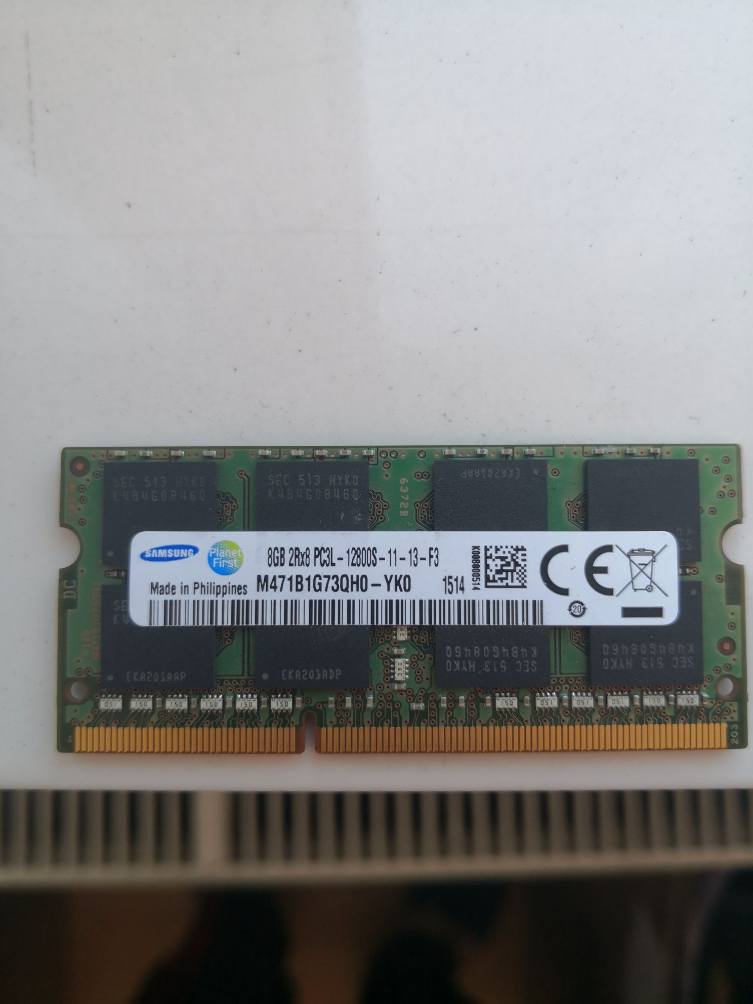 Memorie RAM laptop 8GB DDR3