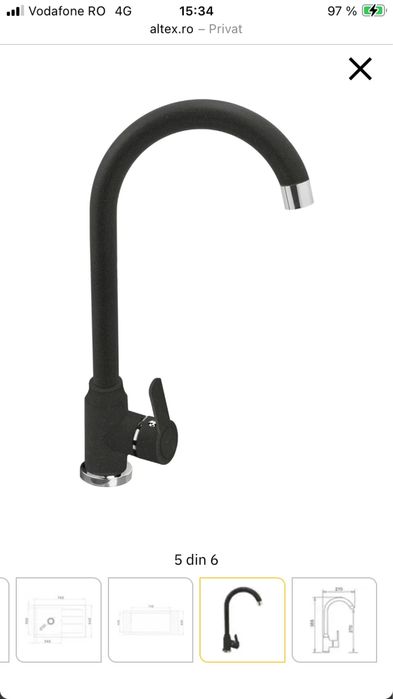 Pachet chiuveta Pyramis Alexia Aniversare Premium