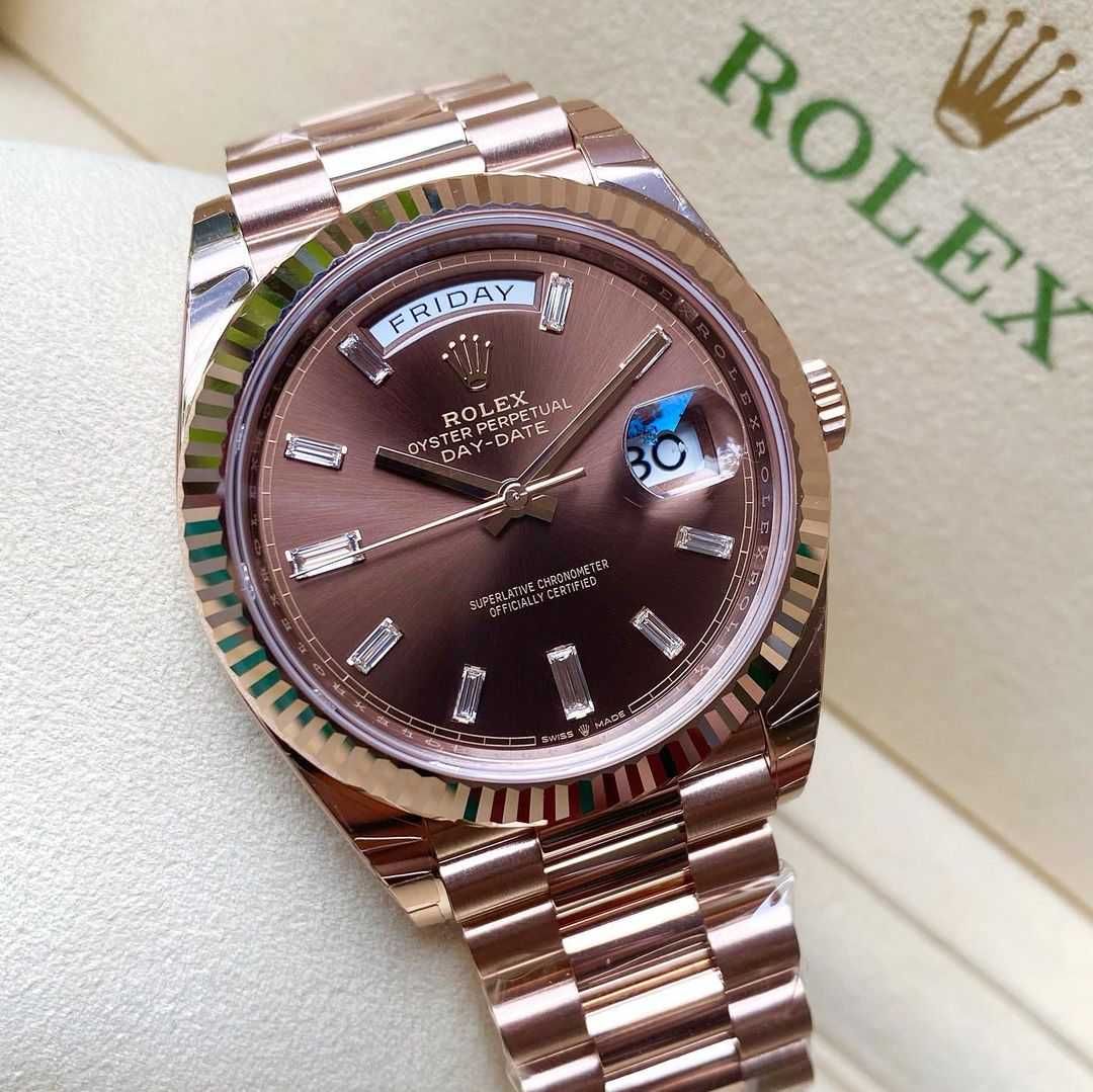 Мъжки / Часовници 40mm шоколадов циферблат