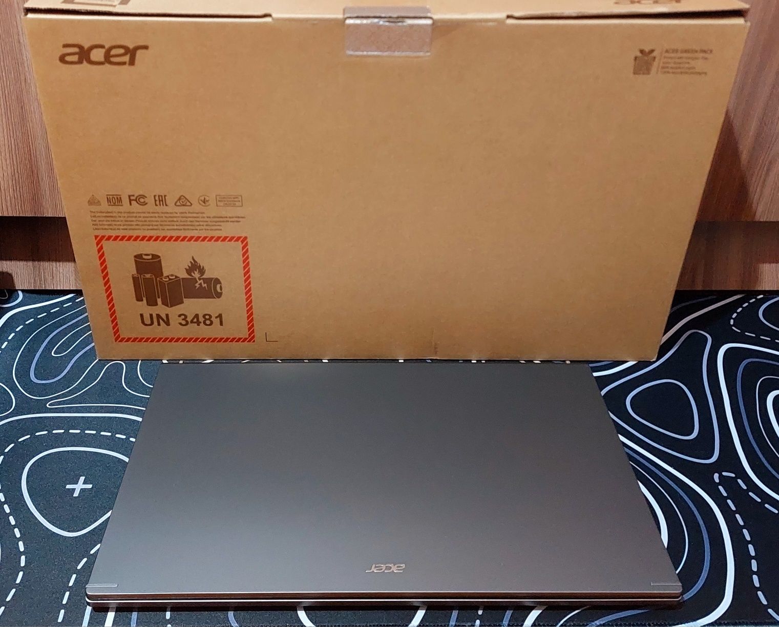 Игравой Acer Aspire 5 cor I 5 OLED RTX, ssd512,ozu16, 10 ядро!