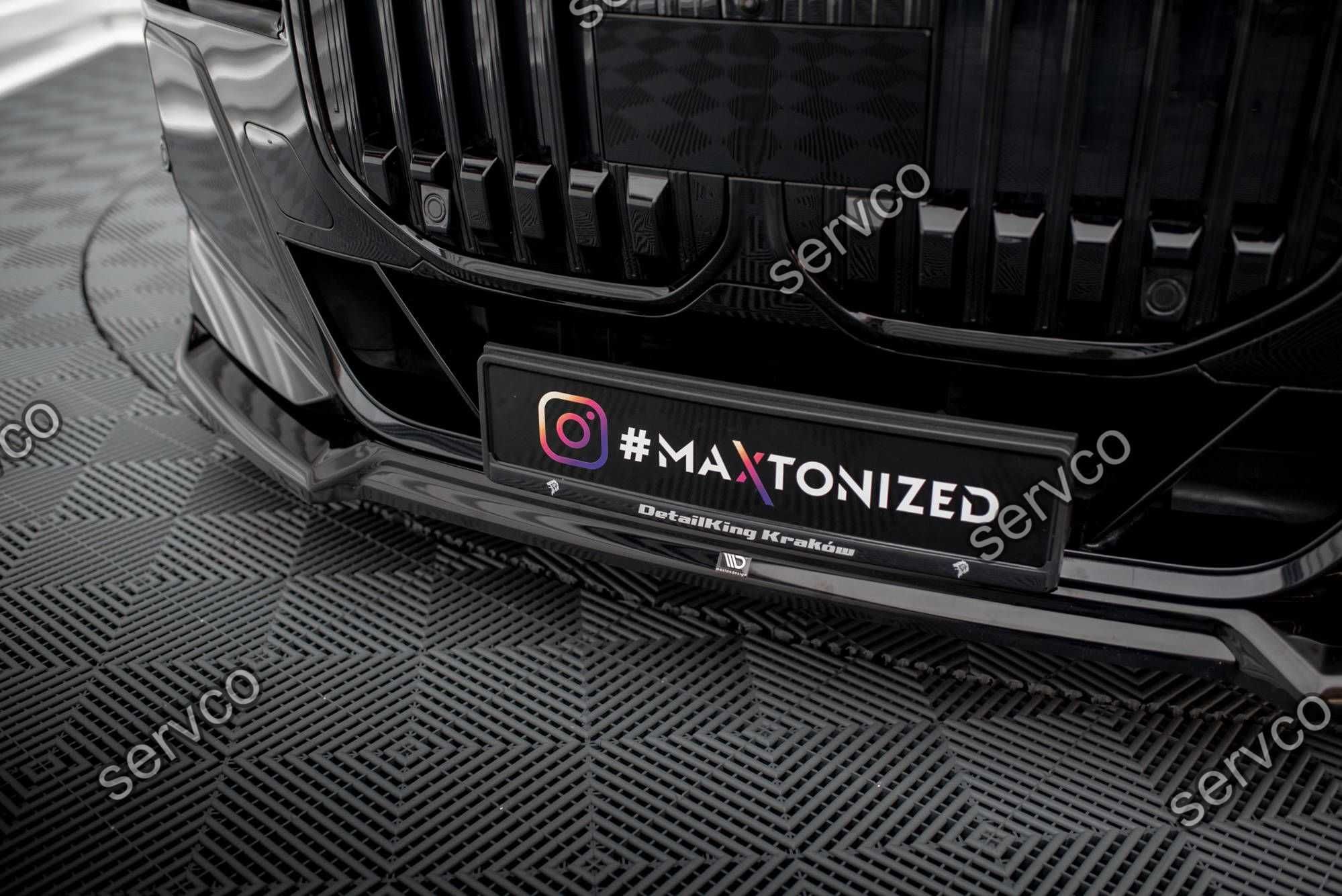 Prelungire bara fata Bmw Seria 7 G70 M-Pack M760e 2022- v3 - Maxton