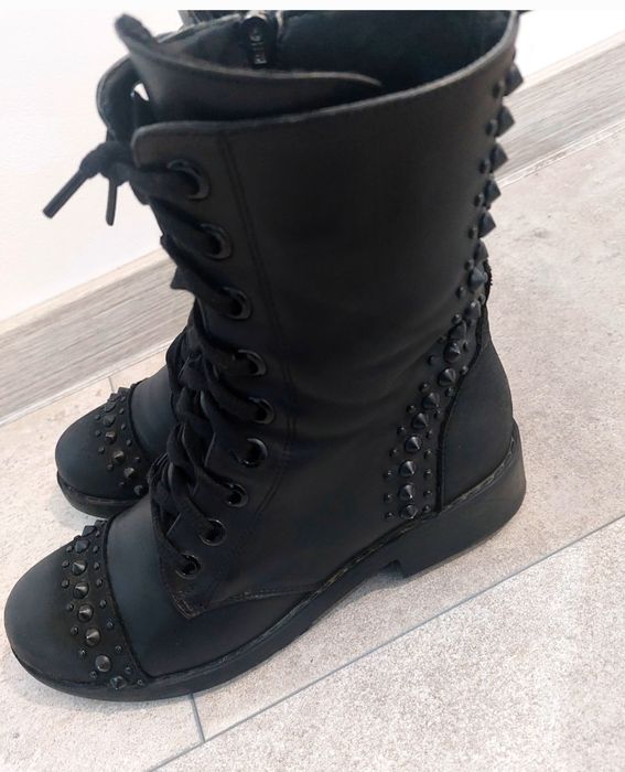 Дамски боти,37 номер, естествена кожа