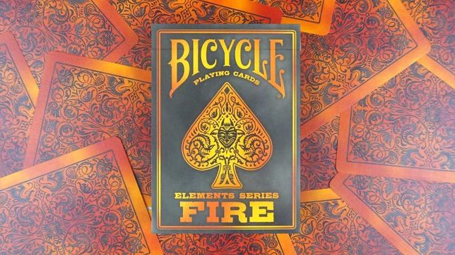 Огненные Игральные Карты Bicycle Fire