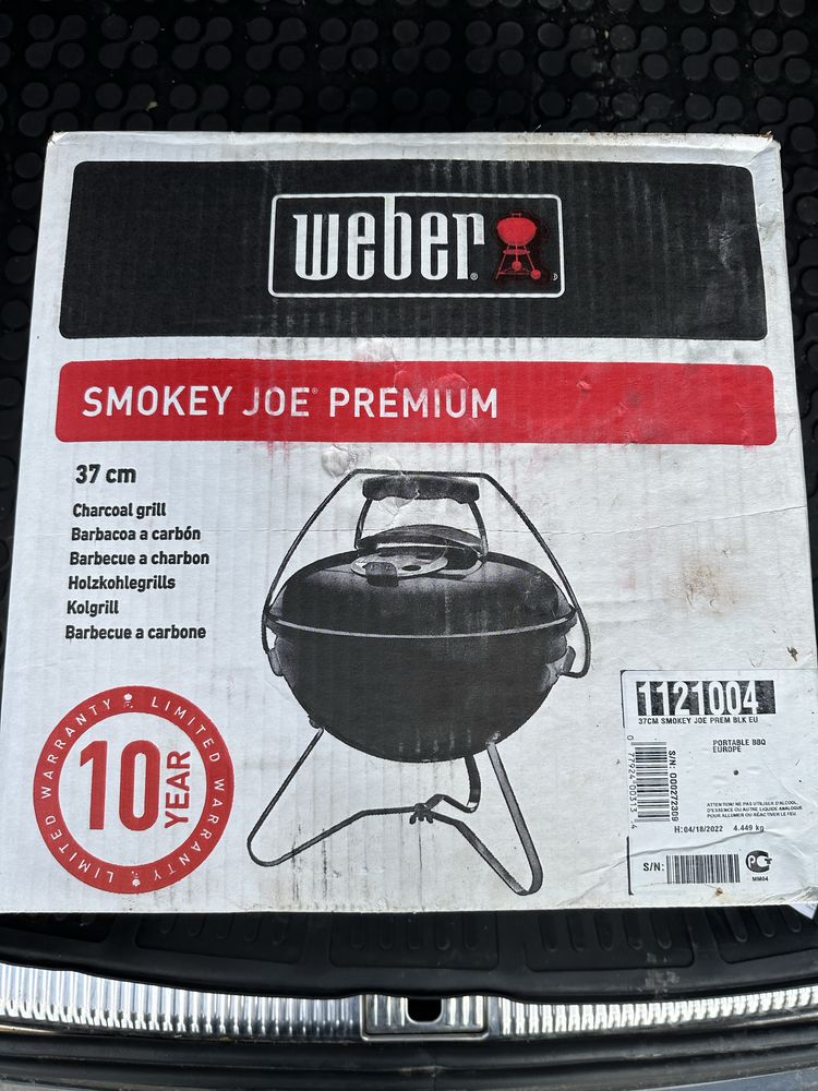 Преносимо барбекю на въглища Weber® Smokey Joe 37cm