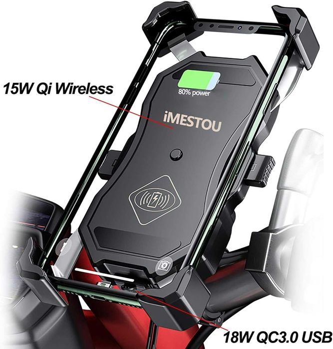 Suport telefon PM-013X, motocicleta, bicicleta, trotineta, waze, maps