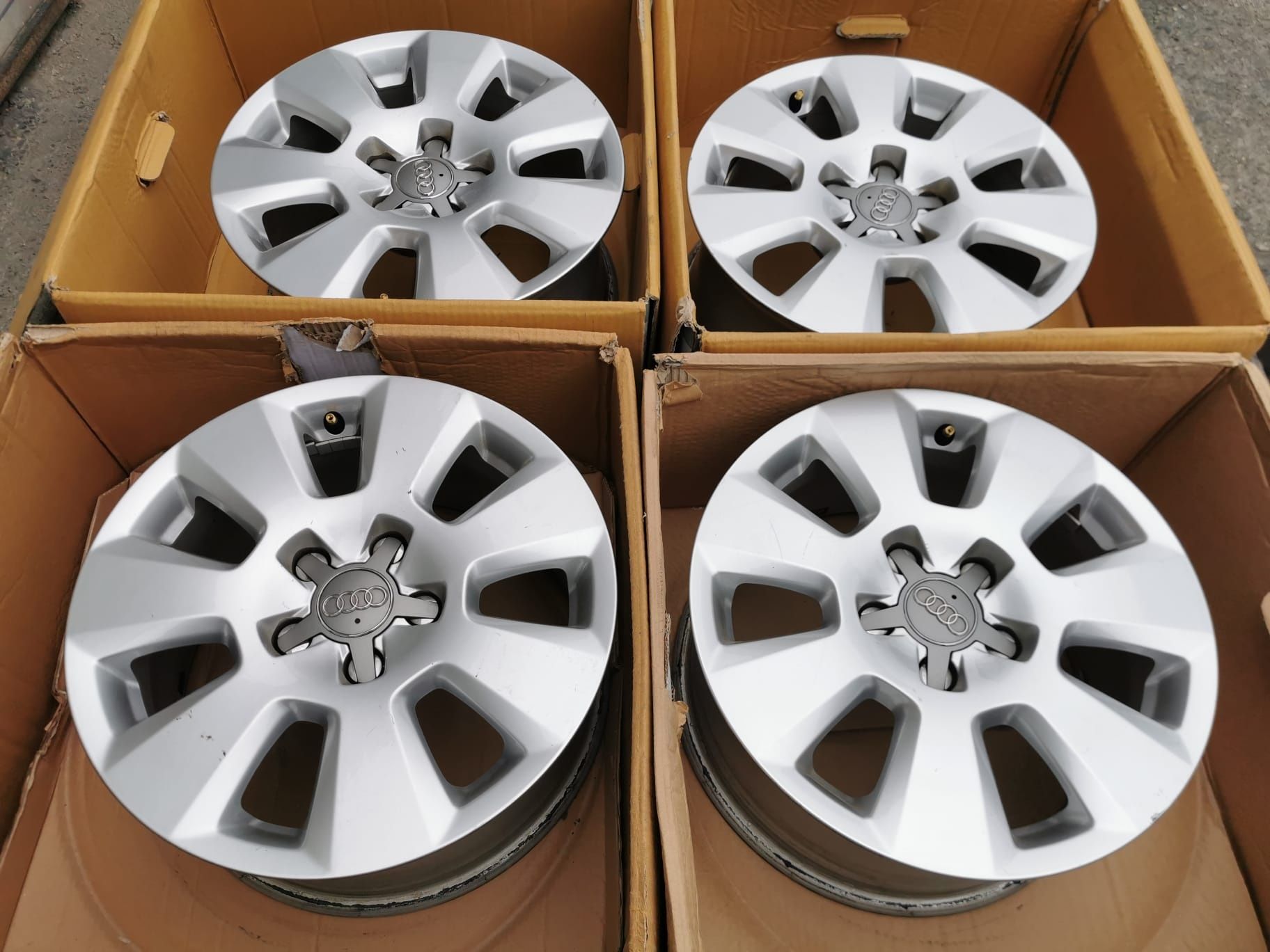 Jante Audi OEM 5x112 16inch Audi originale A6 C6 c7  A4  b7 b8 b9 A3 ~