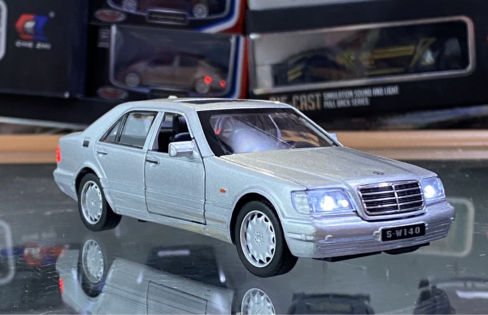 Mercedes W140 Машинка железный