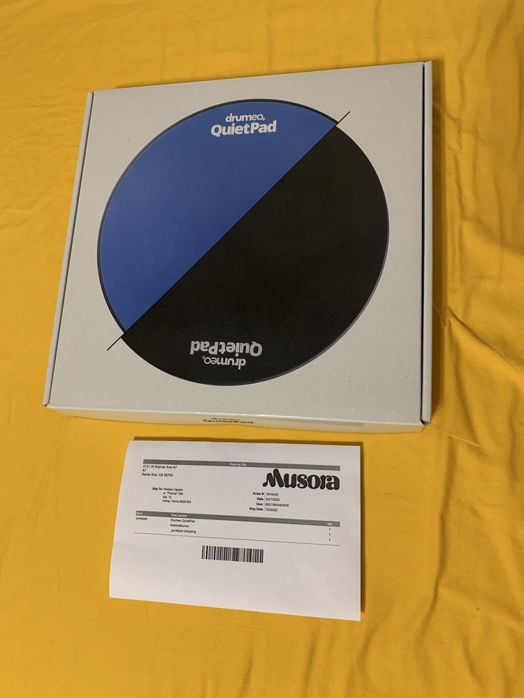 Drumeo QuietPad - практис пад
