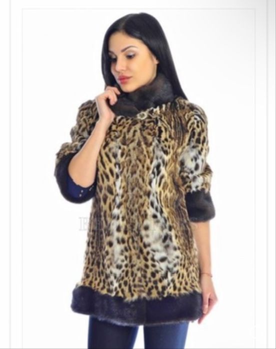 Шуба Автоледи камышовый кот