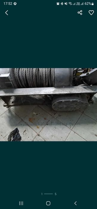 Troliu winch Ramsey RE8000 tractari offroad grup forta 12v wireless