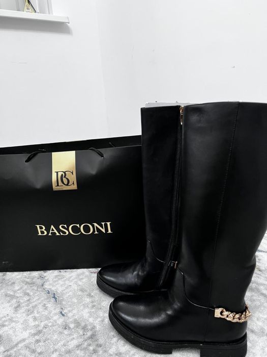 Продам сапоги осень/весна, кожаные, оригинал, новые