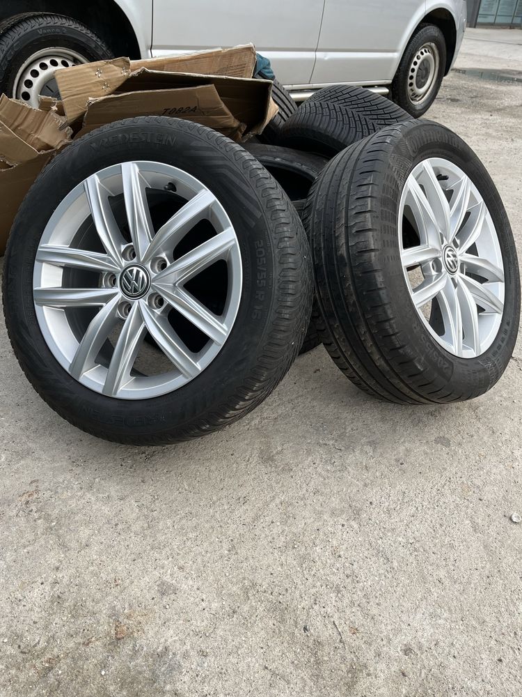 VW 5x112 16 цола Джанти. 16 Cola Djanti Volkswagen 205/55/16