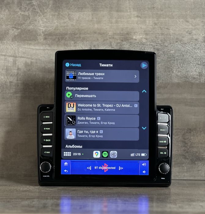 Магнитола для UAZ Patriot 3 андроид новая с рамкой 4+64г 4-8 ядер