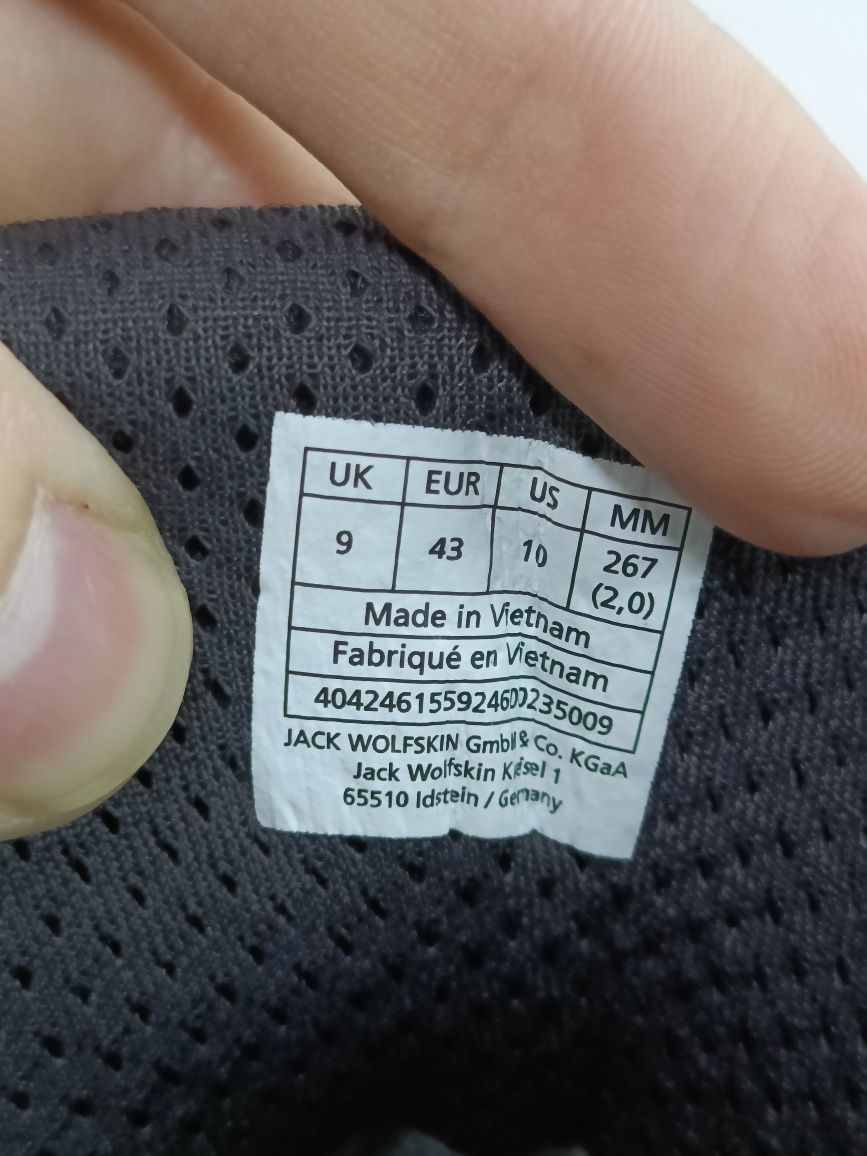 Jack Wolfskin Vojo 3 Waterproof Texapore Mid номер 43 код 21A