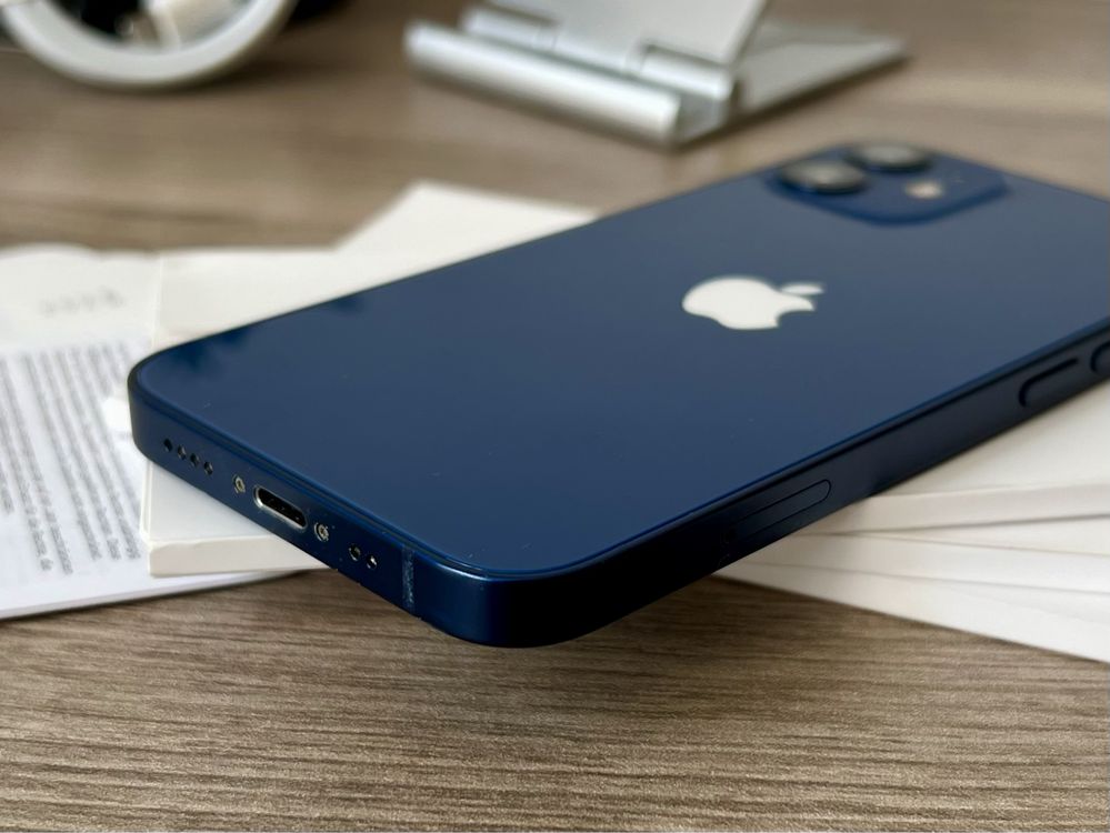 iPhone 12mini, 128GB, Blue, ОТЛИЧЕН, 100% батерия, ГАРАНЦИЯ!