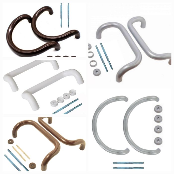 Ручки скобы на ворота и двери. Ручки на калитку. Установка.