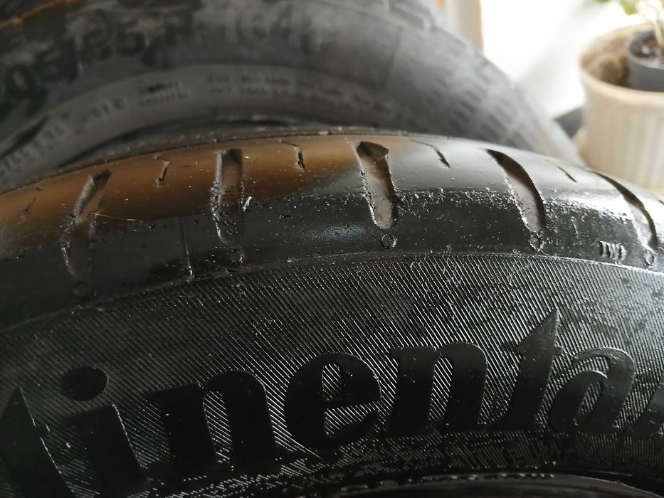 Jamta tabla logan r16 cu anvelope vara Continental