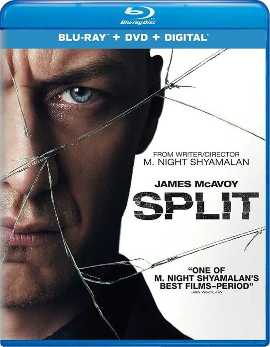 Split film Blu-ray nou sigilat original horror thriller psihologic